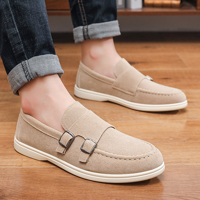 Men Formal Wear Shoes - Men's Casual Shoes Suede Loafers Fashion