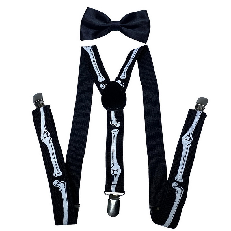 Tie Bar Clip - Men Women Adjustable Elastic Suspenders Clip