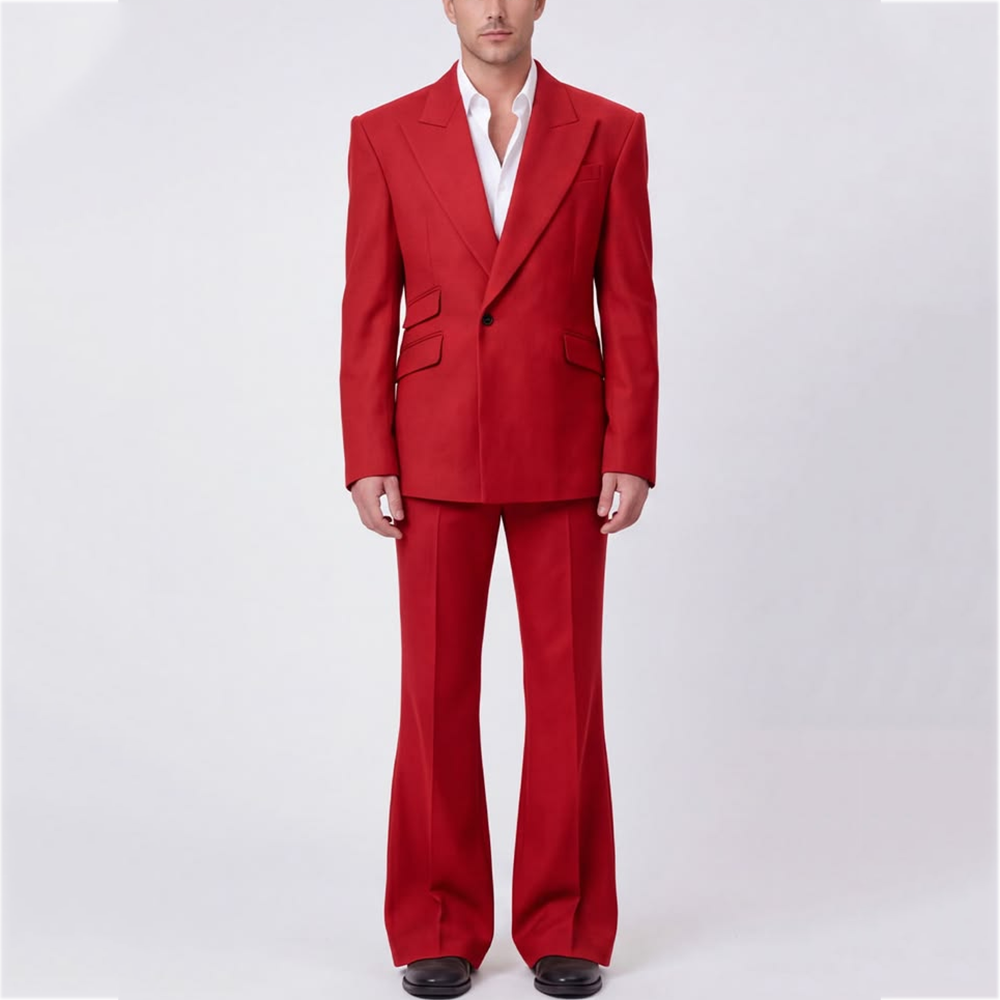 High Quality Men Suit Solid Co - Men Formal Party Wear Outfit review and price