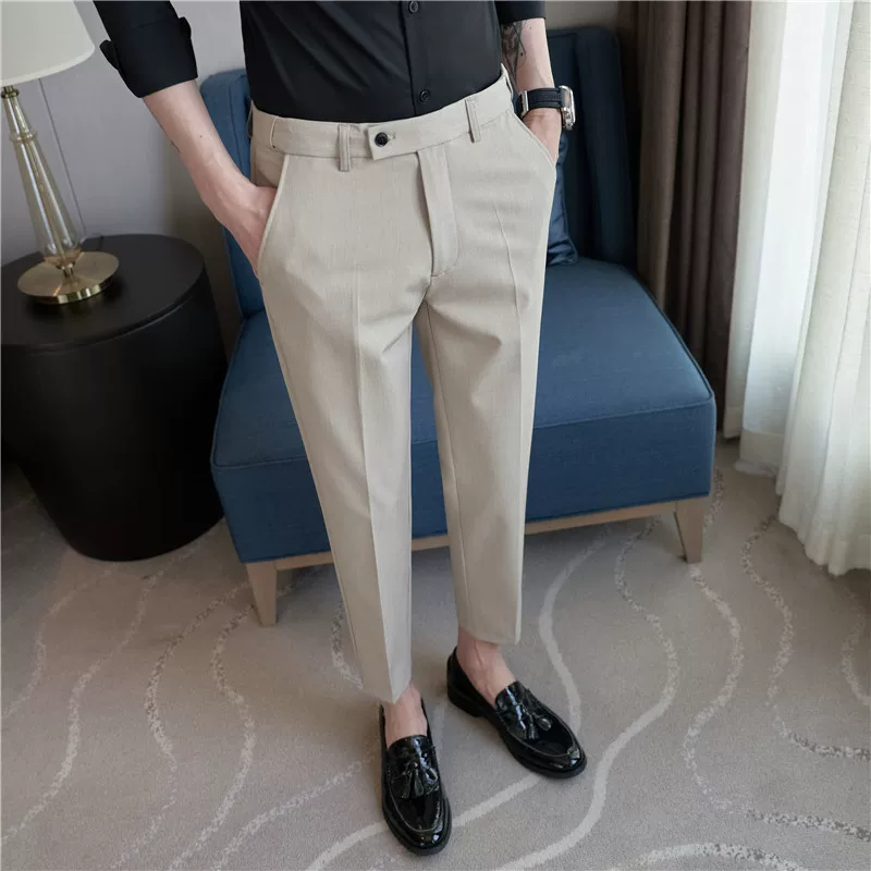 Plus Size 40 38 Men Elastic Wa - Men Formal Wear Set review and price