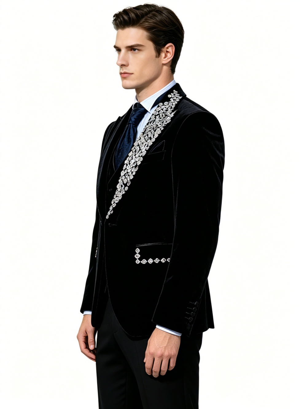 Formal Wedding Tuxedos Velvet  - Men'S Formal Wear No Suit review and price