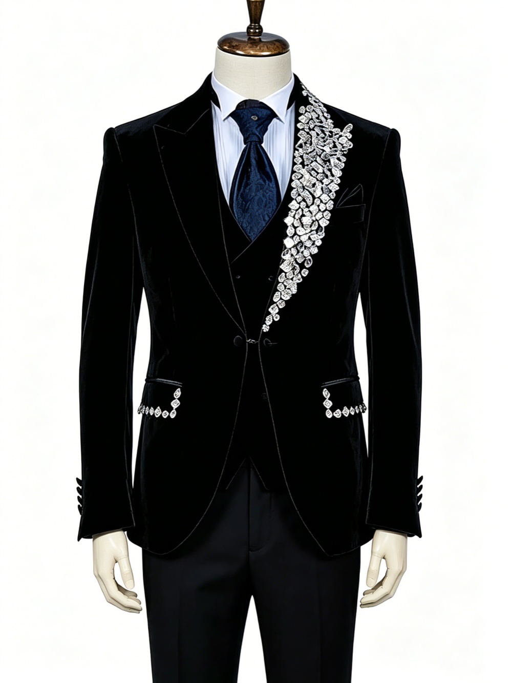 Formal Wedding Tuxedos Velvet  - Men'S Formal Wear No Suit review and price