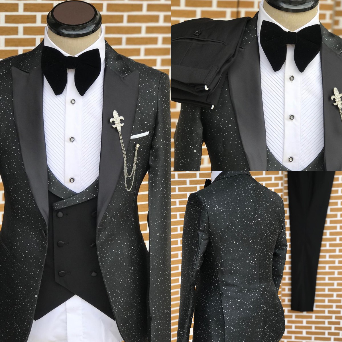 Classic Wedding Men Suits Spra - Men'S Formal Wear No Suit review and price
