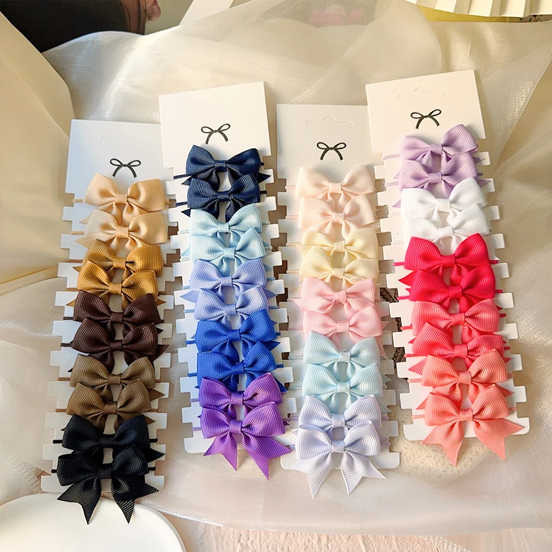 10Pcs 3 Styles Bows Elastic Ha - Tie Bar Clip review and price