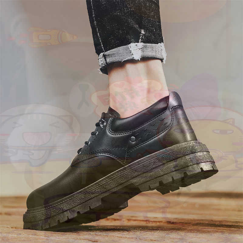 Dark Natural Leather Fashion T - High End Men'S Formal Wear review and price