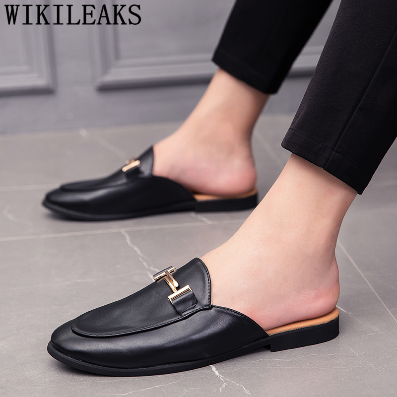 Black Half Shoes For Men Leath - Men Formal Wear Shoes review and price
