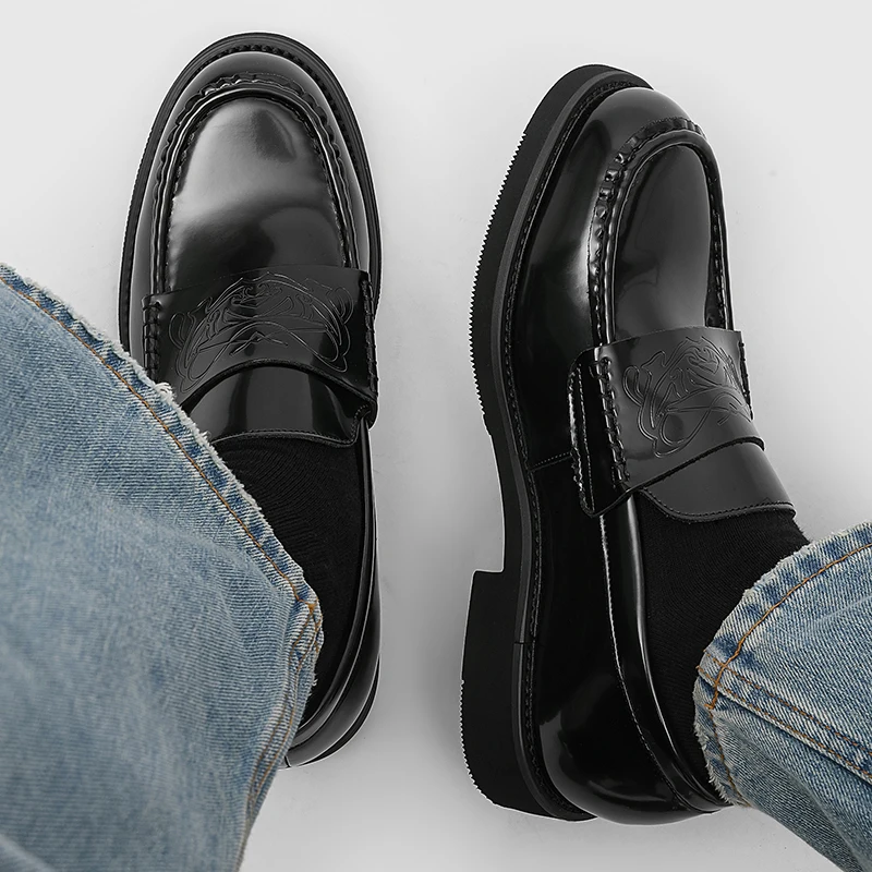 Mens Leather Shoes Handmade Lo - Men Formal Wear Shoes review and price