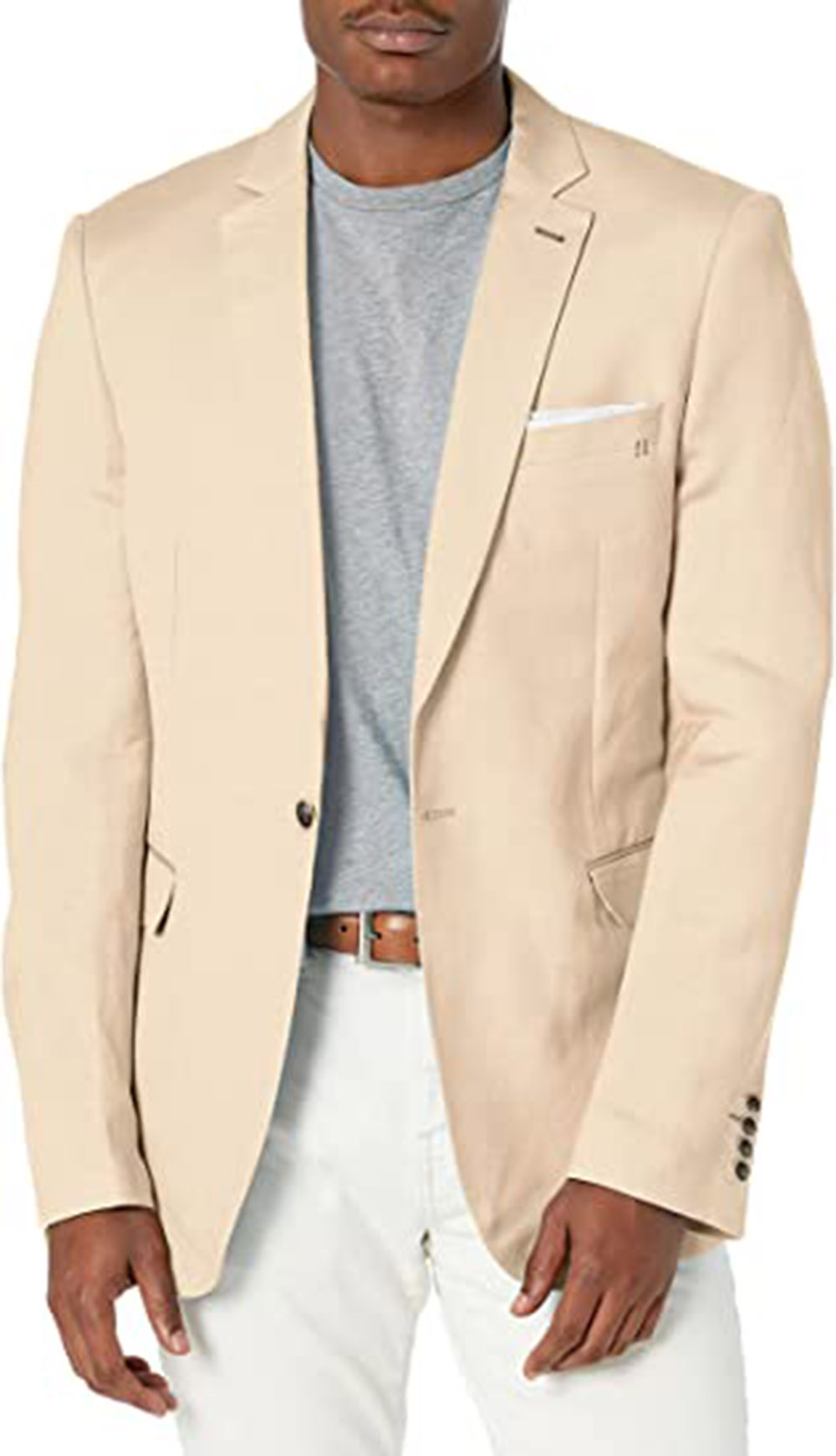 Tailored Khaki Blazer Men's Su - Men Formal Party Wear Outfit review and price