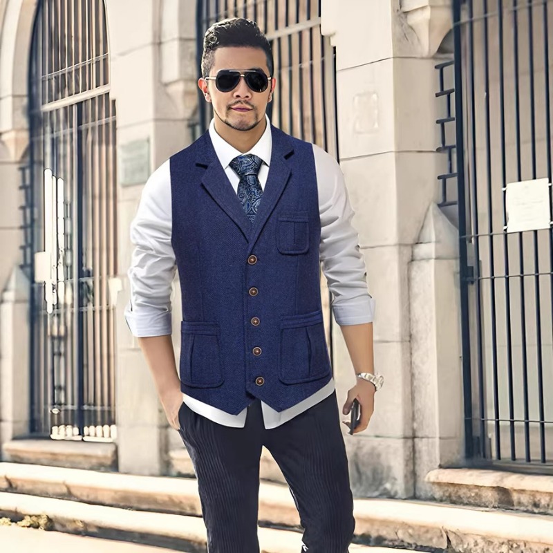 Men's Herringbone Tweed Suit V - Men'S Formal Wear No Suit review and price