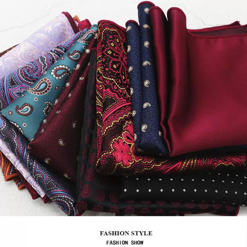 Classic Pasiley Pocket Square  - Men Formal Wear Set review and price