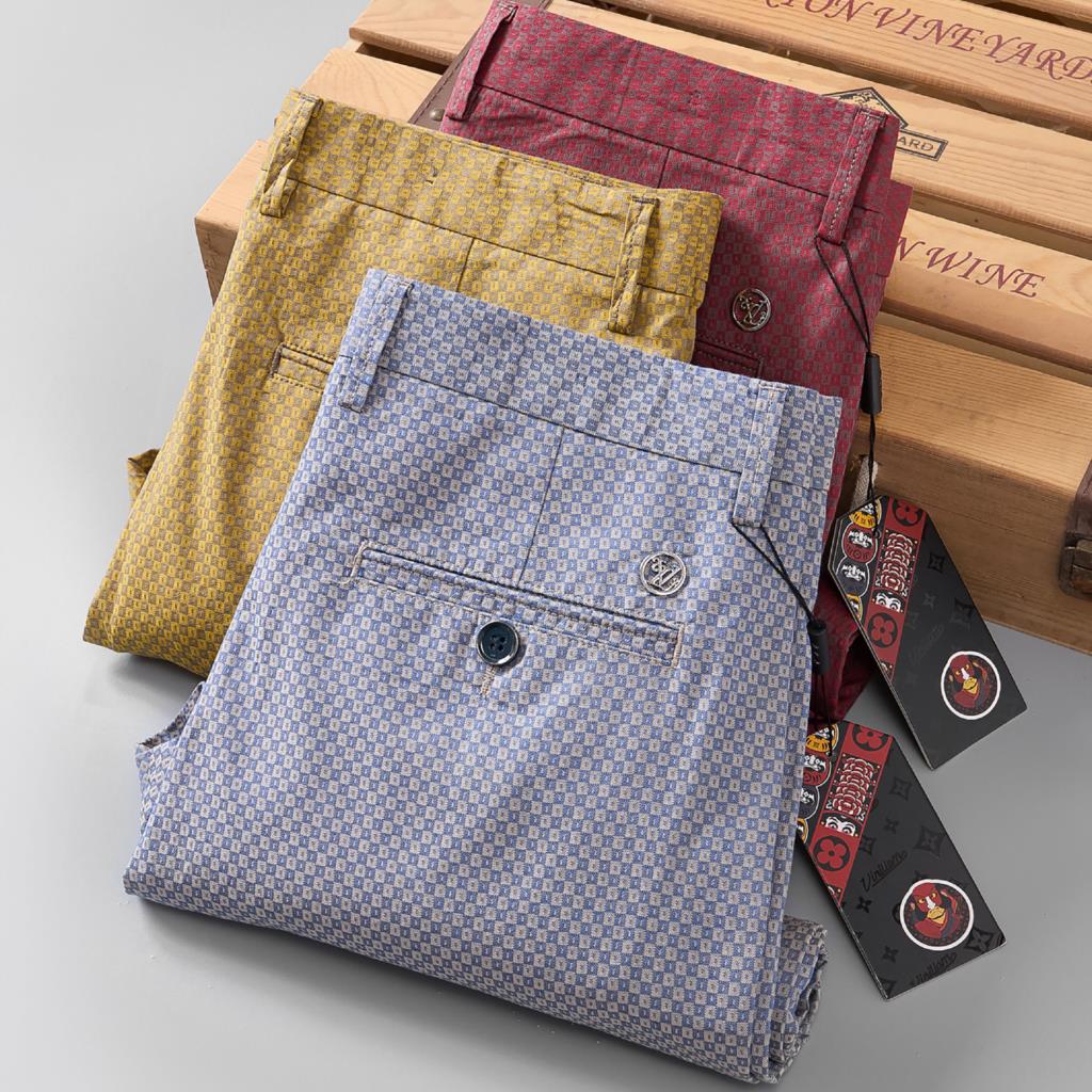 Plaid Casual Pants Men Korea F - Men Formal Wear Set review and price