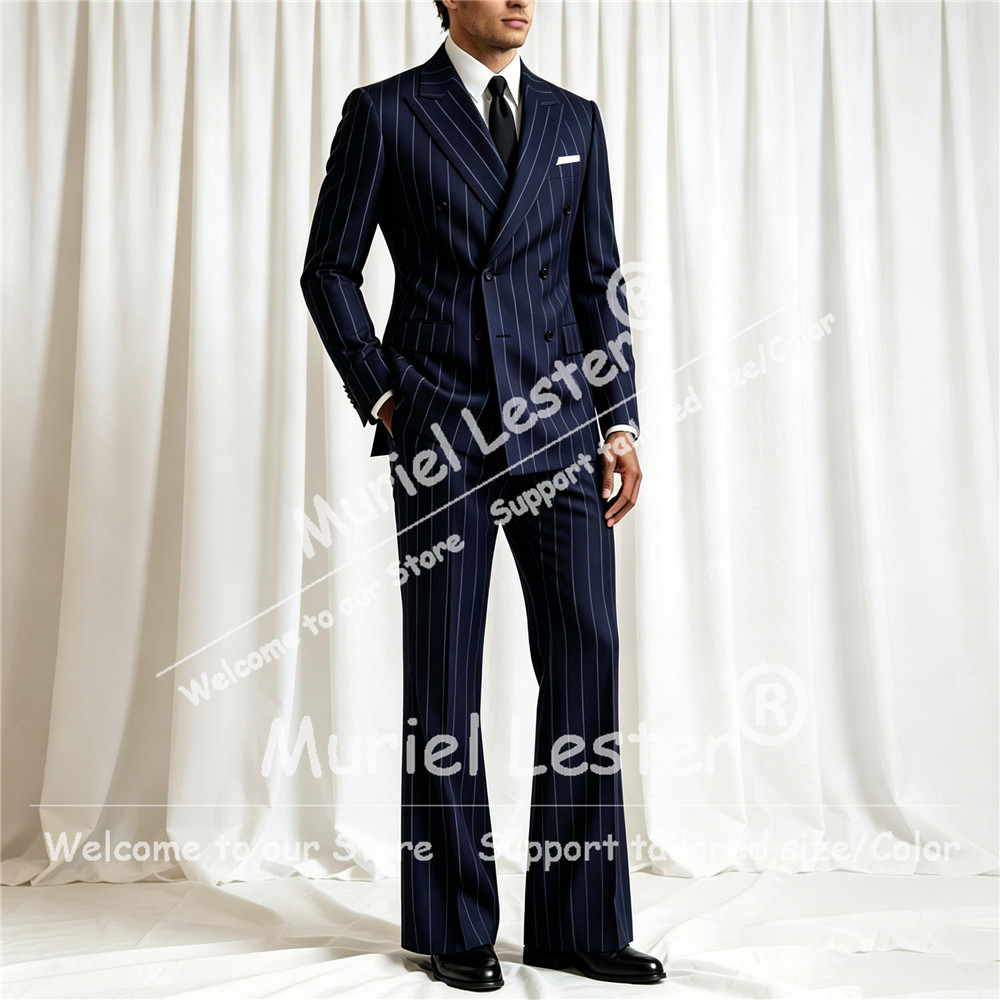 Elegant Stripes Suit Men 2 Pie - Men'S Formal Wear Attire review and price