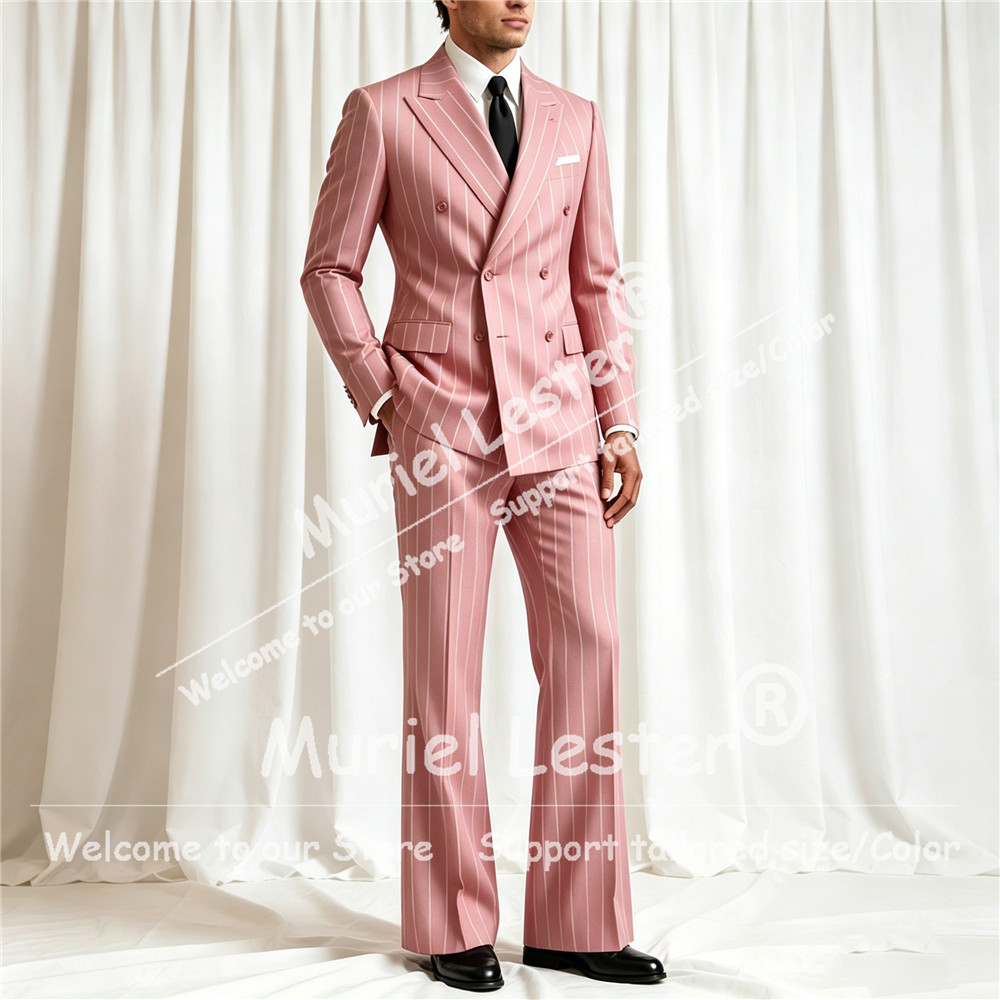Elegant Stripes Suit Men 2 Pie - Men'S Formal Wear Attire review and price
