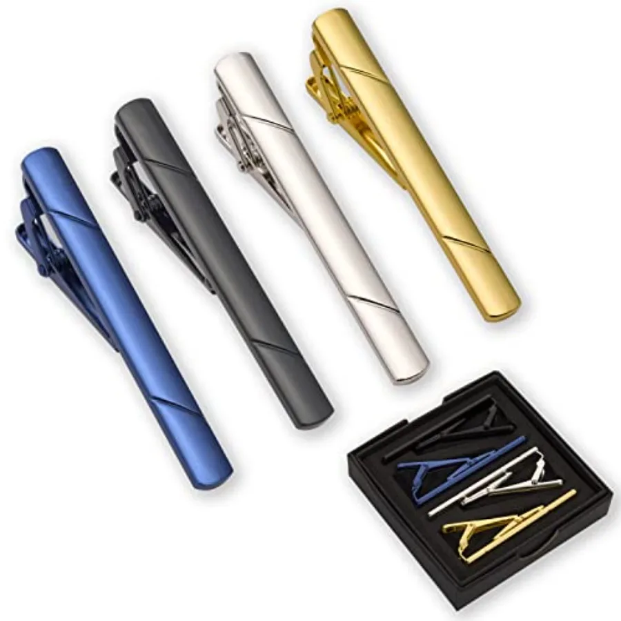 4Pcs Tie Clips For Men Tie Bar - Tie Bar Clip review and price