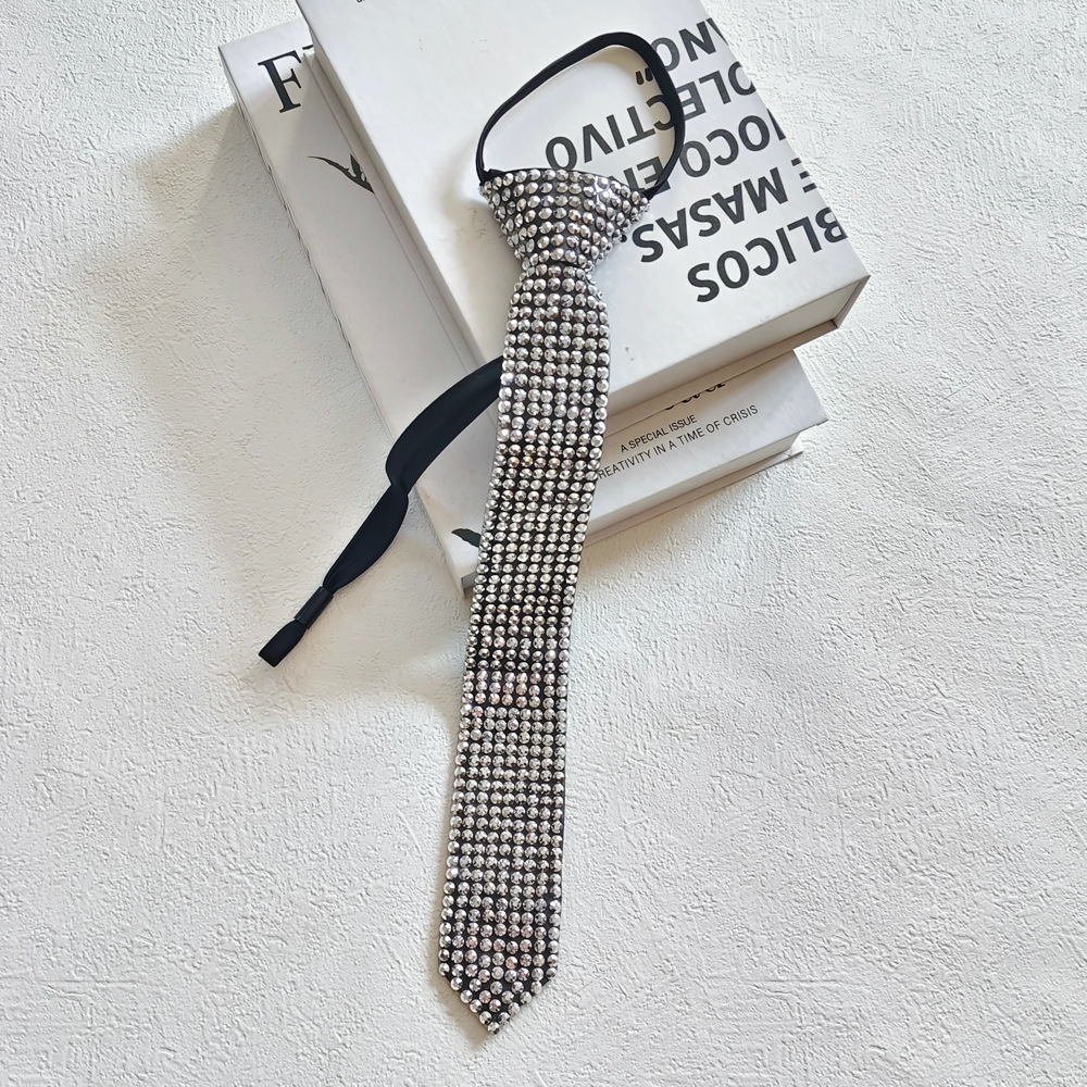 Retro Rhinestone Crystal Tie U - Men'S Formal Wear Jewelry review and price