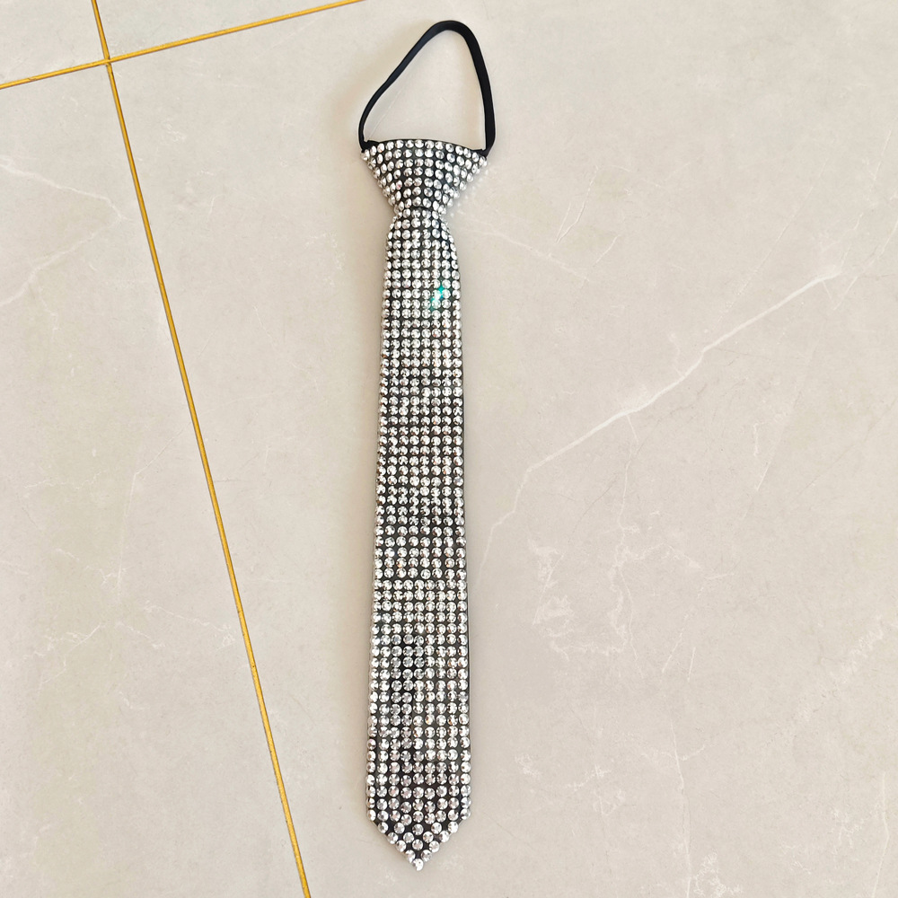 Retro Rhinestone Crystal Tie U - Men'S Formal Wear Jewelry review and price